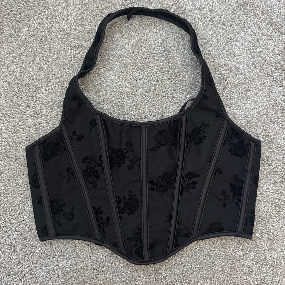 Corset Floral Top